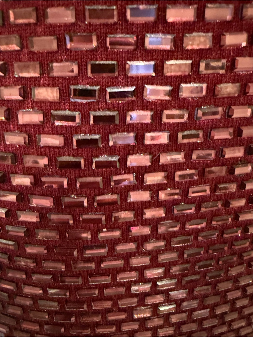 Retrofete Burgundy Sequin Maxi Dress - Picture 16 of 16